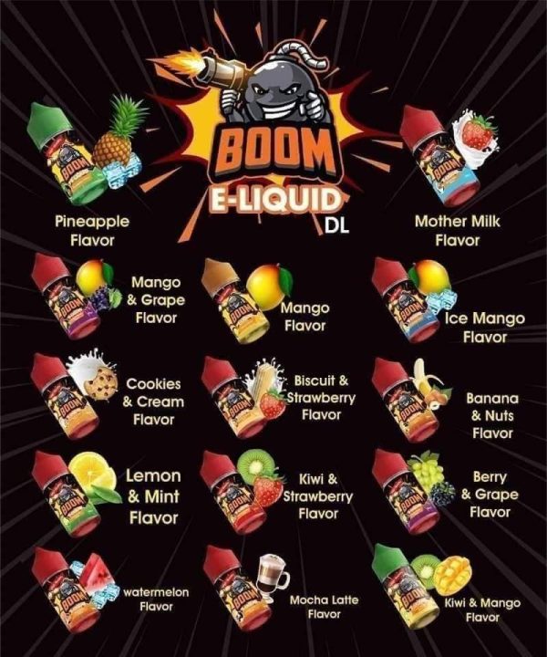 Boom E Liquid بوم 2 600x720