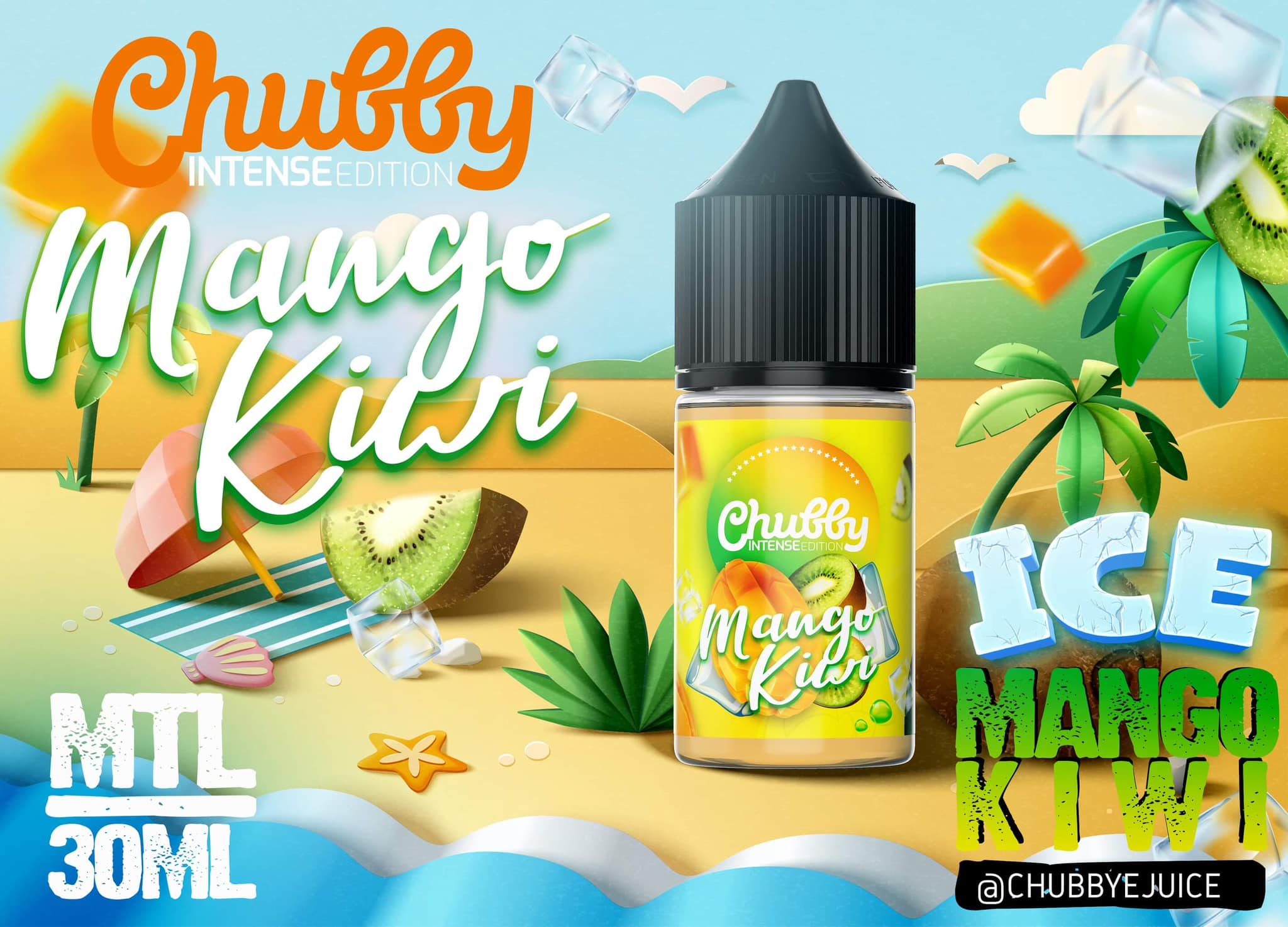 CHUBBY juice MTL 30ml - rezk vape