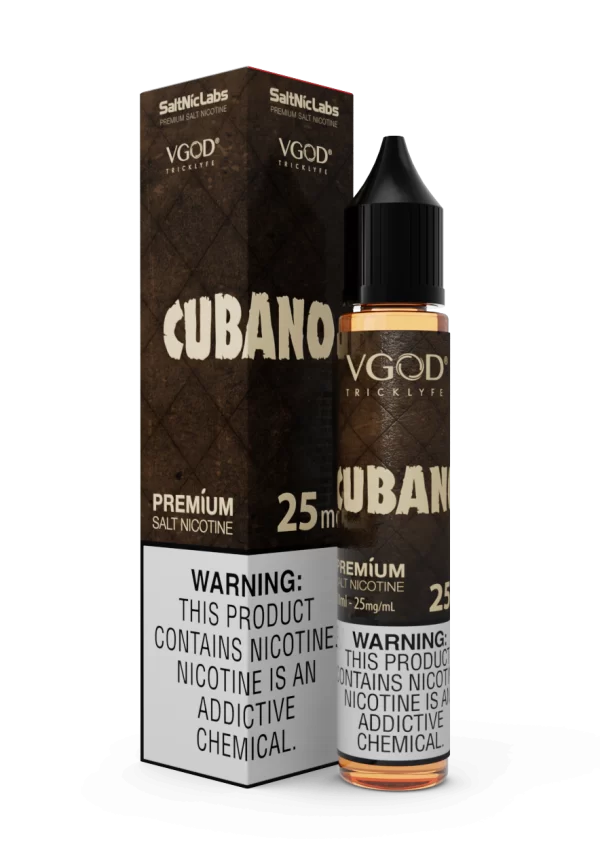 VGOD-SaltNic-Eliquid-Cubano-25mg-30ml في جود سولت rezkvape.com