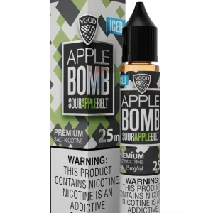 VGOD-SaltNic-Eliquid-Iced-Apple-Bomb-25mg-30ml في جود سولت rezkvape.com